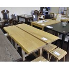 Стол "Эко-1 со вставкой" Стол из дерева