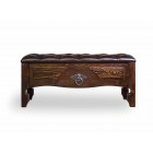 Скамья "Саксония МП" Цена за 1 шт Лавка Саксония с ящиком